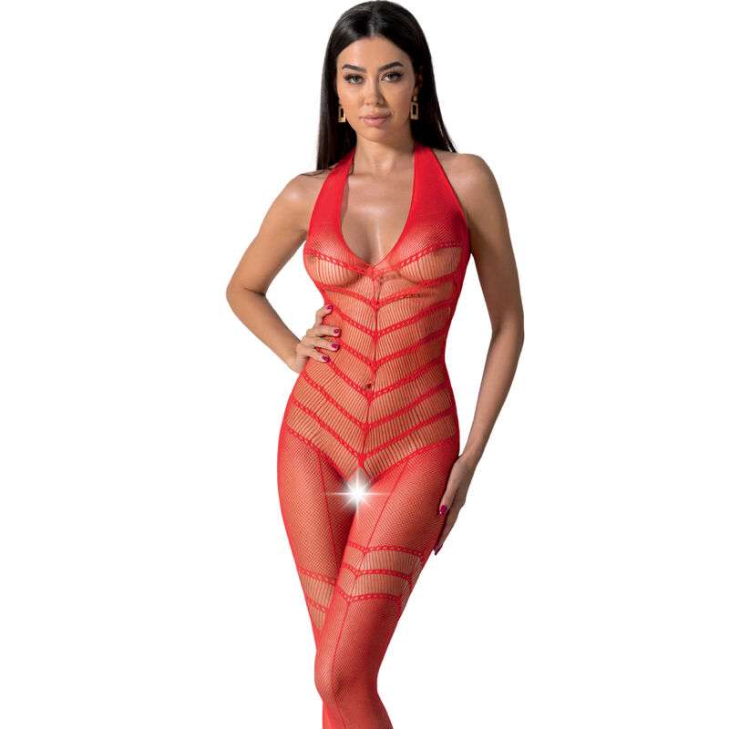 PASSION - BS100 BODYSTOCKING RED ONE SIZE PASSION - BS100 BODYSTOCKING RED ONE SIZE