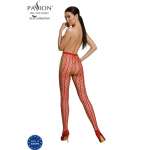 PASSION - ECO COLLECTION BODYSTOCKING ECO S007 RED