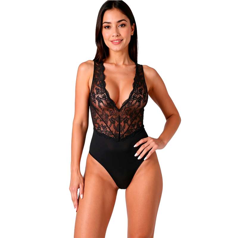 PASSION - EVALIE BODY BLACK L/XL PASSION - EVALIE BODY BLACK L/XL