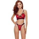 PASSION - PORIGELIA BIKINI RED S/M
