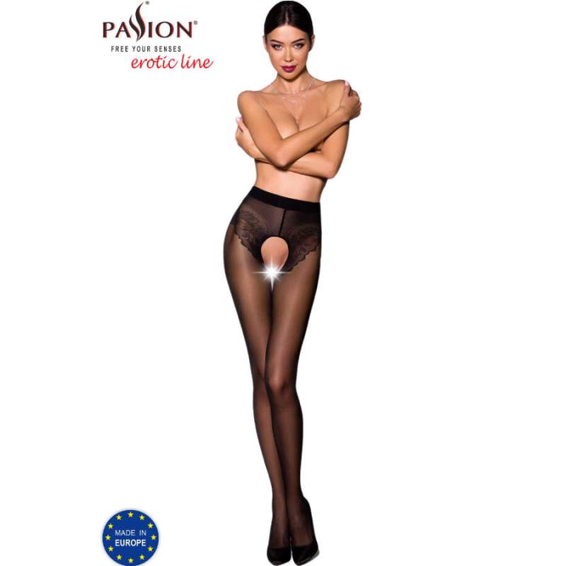 PASSION - TIOPEN 006 BLACK TIGHTS 3/4 30 DEN PASSION - TIOPEN 006 BLACK TIGHTS 3/4 30 DEN