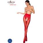 PASSION - TIOPEN 006 RED TIGHTS 3/4 30 DEN