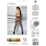 PASSION - TIOPEN 021 BLACK TIGHTS 1/2 20 DEN