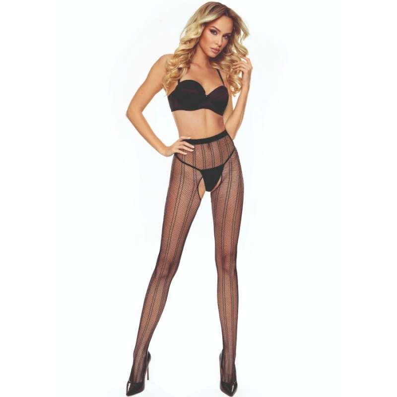 PASSION - TIOPEN 033 BLACK TIGHTS 1/2 PASSION - TIOPEN 033 BLACK TIGHTS 1/2