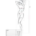 PASSION - WOMAN BS020 WHITE BODYSTOCKING ONE SIZE
