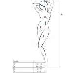 PASSION - WOMAN BS024 BODYSTOCKING BLACK ONE SIZE