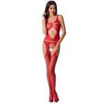 PASSION - WOMAN BS057 RED BODYSTOCKING ONE SIZE