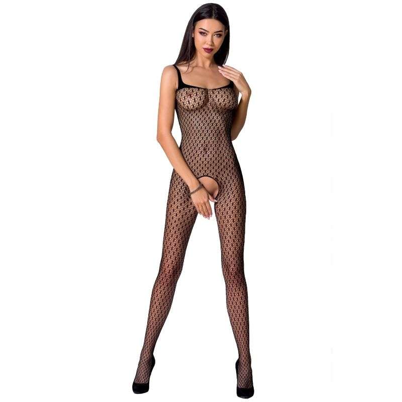 PASSION - WOMAN BS071 BLACK BODYSTOCKING ONE SIZE PASSION - WOMAN BS071 BLACK BODYSTOCKING ONE SIZE