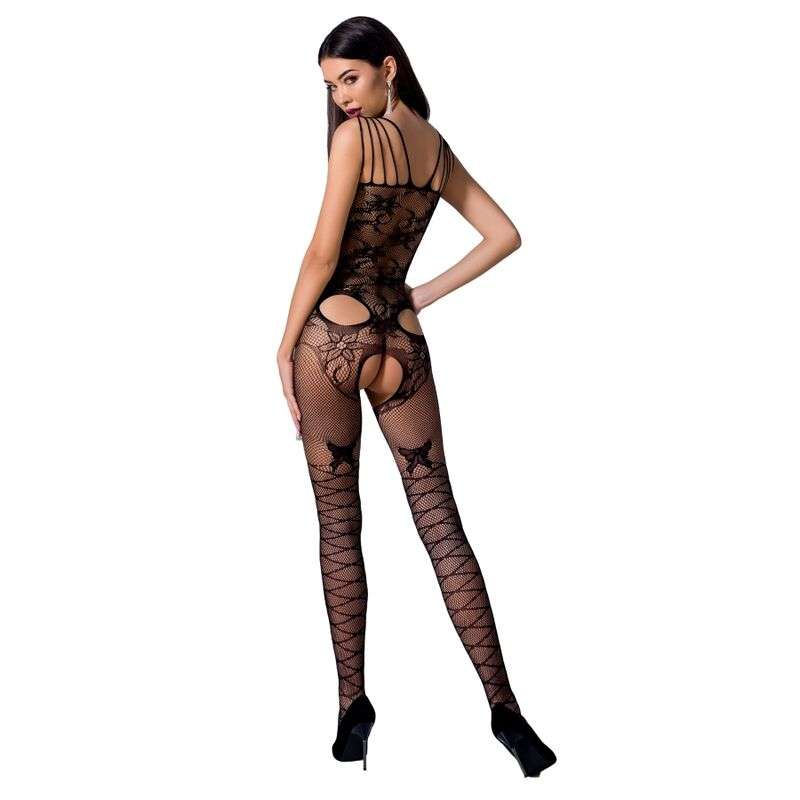 PASSION - WOMAN BS076 BODYSTOCKING ONE SIZE BLACK PASSION - WOMAN BS076 BODYSTOCKING ONE SIZE BLACK
