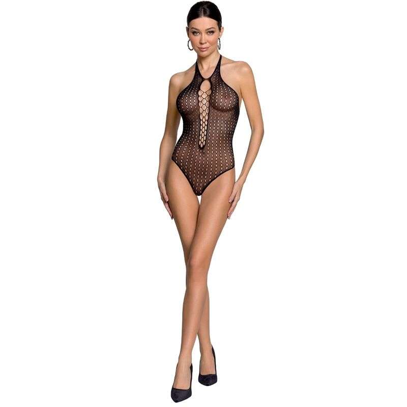 PASSION - WOMAN BS088 BODYSTOCKING BLACK ONE SIZE PASSION - WOMAN BS088 BODYSTOCKING BLACK ONE SIZE