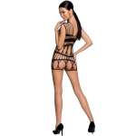 PASSION - WOMAN BS089 BODYSTOCKING BLACK ONE SIZE