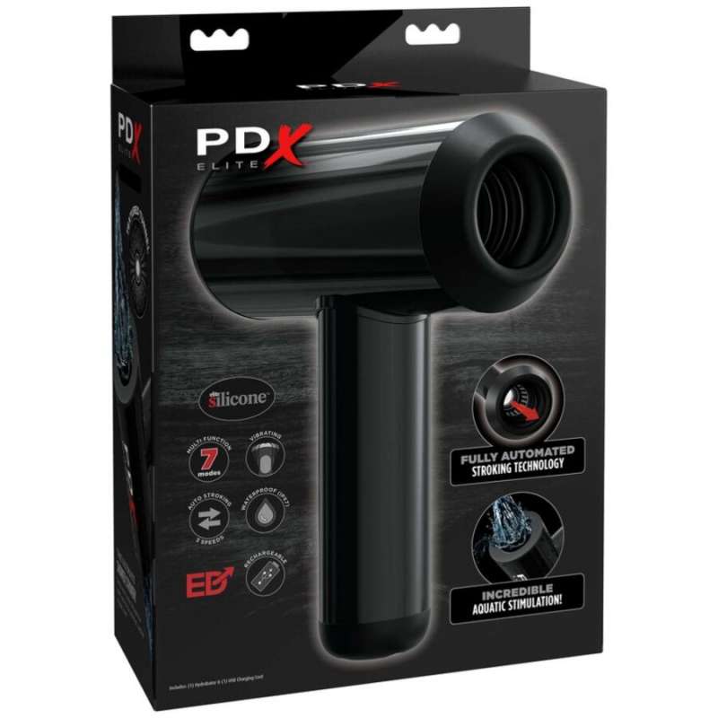 PDX ELITE - DOUBLE AQUATIC AUTOMATIC MASTURBATOR PDX ELITE - DOUBLE AQUATIC AUTOMATIC MASTURBATOR