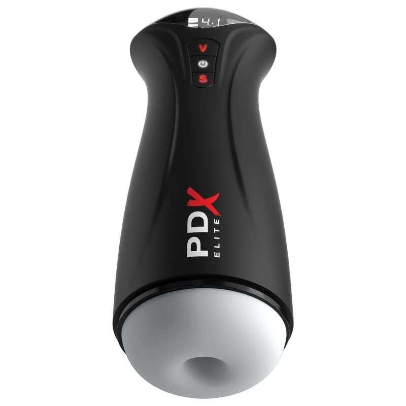 PDX ELITE - FAP-GASM CLEAR MALE MASTURBATOR WITH INTERMITTENT SUCTION PDX ELITE - FAP-GASM CLEAR MALE MASTURBATOR WITH INTERMITTENT SUCTION