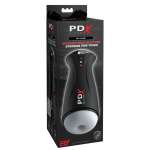 PDX ELITE - FAP-GASM CLEAR MALE MASTURBATOR WITH INTERMITTENT SUCTION