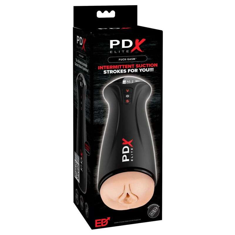 PDX ELITE - FAP-GASM INTERMITTENT SUCTION & VIBRATION MASTURBATOR PDX ELITE - FAP-GASM INTERMITTENT SUCTION & VIBRATION MASTURBATOR
