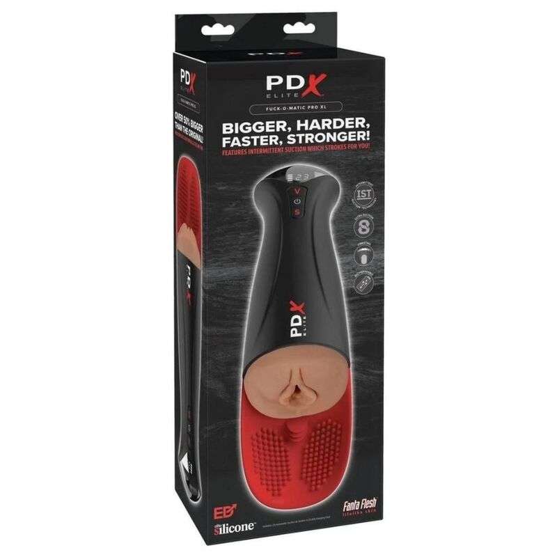PDX ELITE - FAP-O-MATIC PRO XL AUTOMATIC VIBRATING STROKER BROWN 34.9 CM PDX ELITE - FAP-O-MATIC PRO XL AUTOMATIC VIBRATING STROKER BROWN 34.9 CM