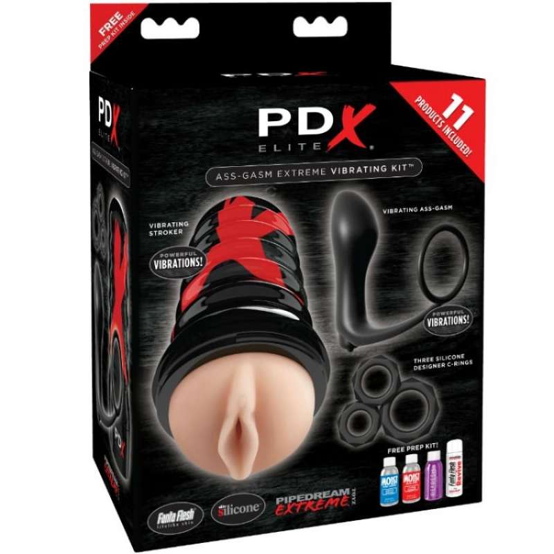 PDX ELITE - KIT ASS-GASM EXPLOSION VAGINA DESIGN PDX ELITE - KIT ASS-GASM EXPLOSION VAGINA DESIGN
