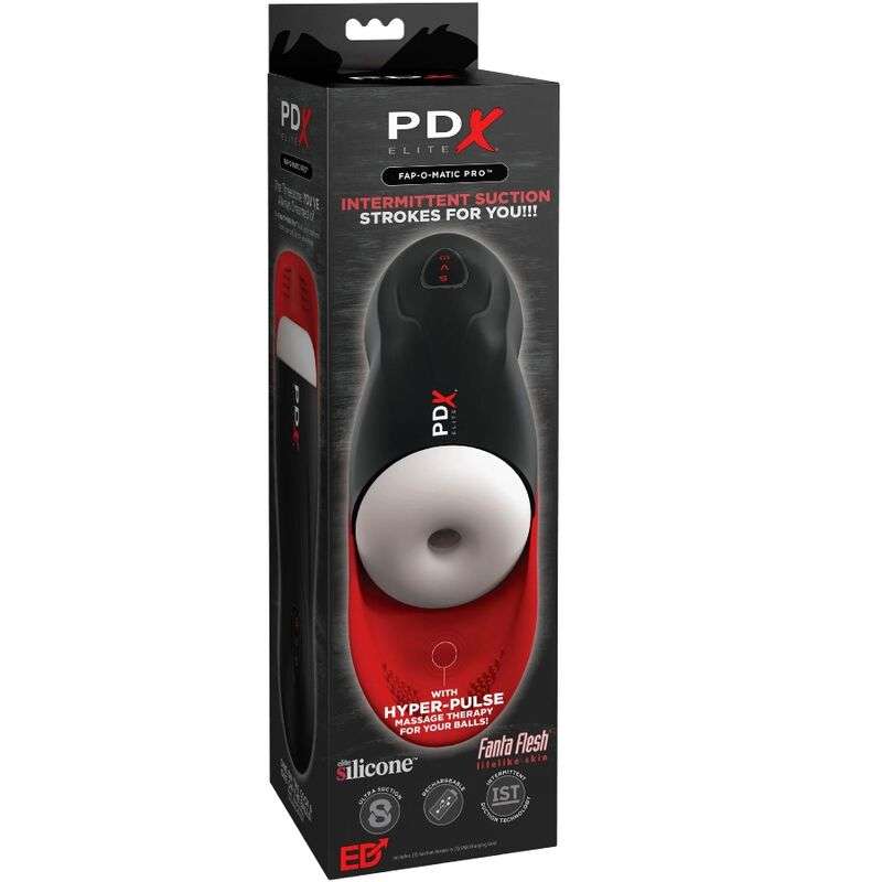 PDX ELITE - STROKER FAP-O-MATIC PRO WITH TESTICLE BASE PDX ELITE - STROKER FAP-O-MATIC PRO WITH TESTICLE BASE