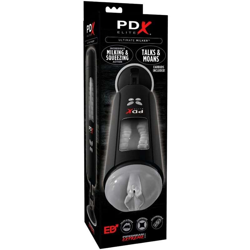 PDX ELITE - STROKER ULTIMATE MILKER WITH VOICE PDX ELITE - STROKER ULTIMATE MILKER WITH VOICE