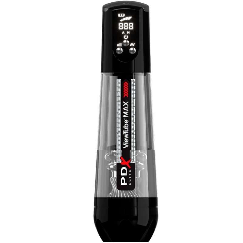PDX ELITE - VIEWTUBE MAX VIEW AUTOMATIC MASTURNADOR WITH TRANSPARENT SUCTION PDX ELITE - VIEWTUBE MAX VIEW AUTOMATIC MASTURNADOR WITH TRANSPARENT SUCTION