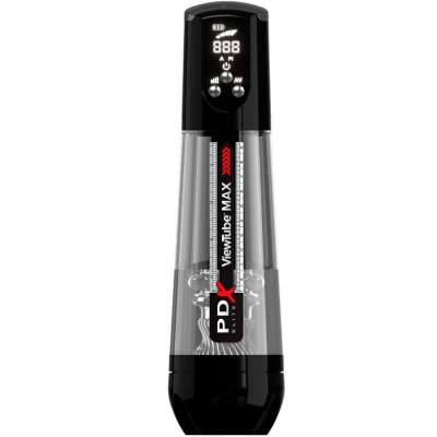 PDX ELITE - VIEWTUBE MAX VIEW AUTOMATIC MASTURNADOR WITH TRANSPARENT SUCTION