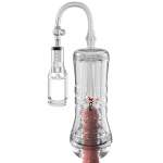 PDX ELITE - VIEWTUBE VAC XXL TRANSPARENT STROKER WITH SUCTION PUMP 27.3 CM