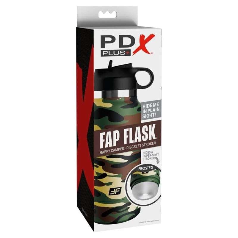 PDX PLUS - FAP FLASK HAPPY CAMPER DISCREET MASTURBATOR CAMOUFLAGE PDX PLUS - FAP FLASK HAPPY CAMPER DISCREET MASTURBATOR CAMOUFLAGE