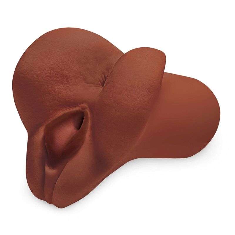 PDX PLUS - PICK YOUR PLEASURE DOUBLE BROWN MASTURBATOR PDX PLUS - PICK YOUR PLEASURE DOUBLE BROWN MASTURBATOR