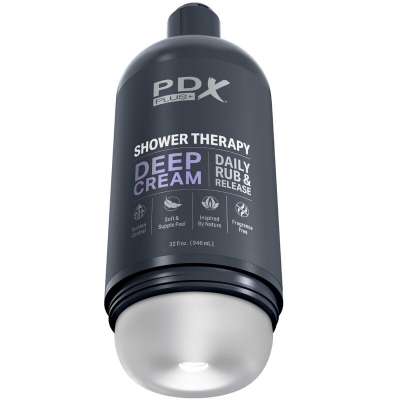 PDX PLUS - STROKER MASTURBATOR DISCREET DEEP CREAM SHAMPOO BOTTLE DESIGN