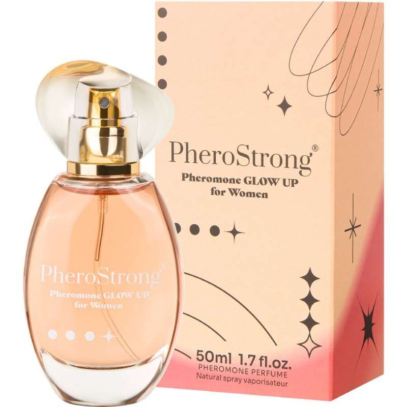 PHEROSTRONG - GLOW UP PHEROMONE PERFUME FOR WOMEN 50 ML PHEROSTRONG - GLOW UP PHEROMONE PERFUME FOR WOMEN 50 ML