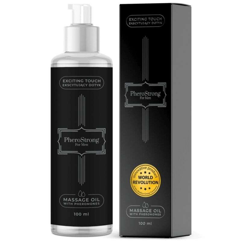 PHEROSTRONG - MASSAGE OIL FOR MEN 100 ML PHEROSTRONG - MASSAGE OIL FOR MEN 100 ML