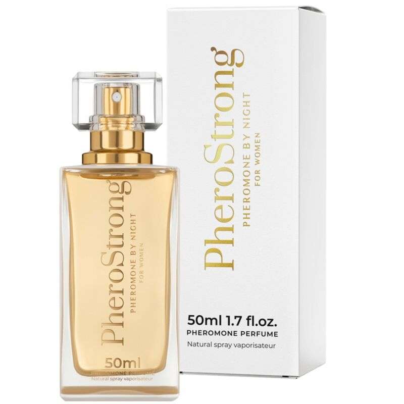 PHEROSTRONG - PHEROMONE PERFUME BY NIGHT FOR WOMAN 50 ML PHEROSTRONG - PHEROMONE PERFUME BY NIGHT FOR WOMAN 50 ML