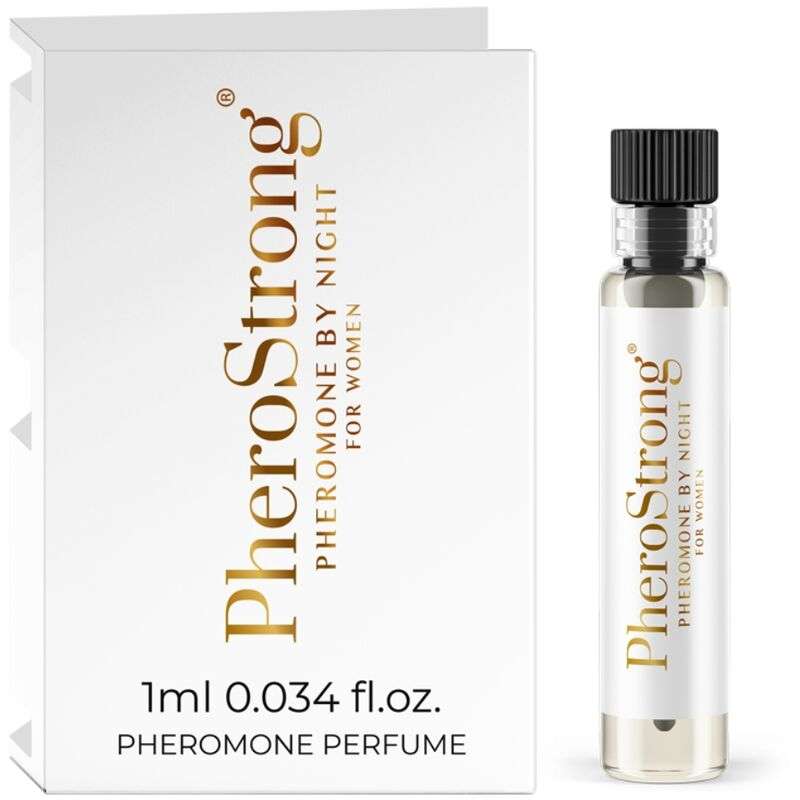 PHEROSTRONG - PHEROMONE PERFUME BY NIGHT FOR WOMEN 1 ML PHEROSTRONG - PHEROMONE PERFUME BY NIGHT FOR WOMEN 1 ML