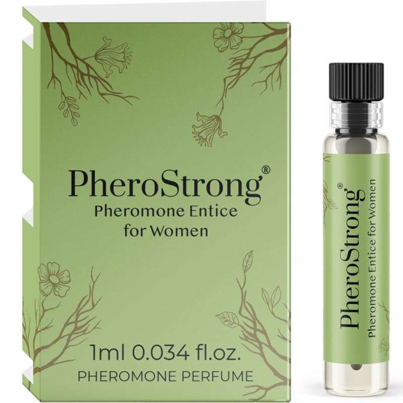 PHEROSTRONG - PHEROMONE PERFUME ENTICE FOR WOMAN 1 ML PHEROSTRONG - PHEROMONE PERFUME ENTICE FOR WOMAN 1 ML