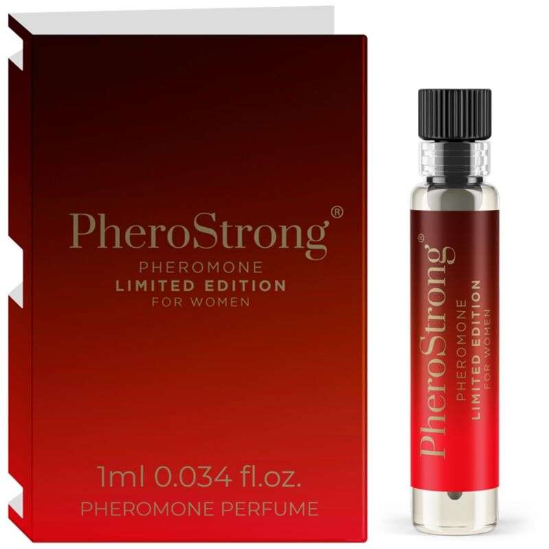 PHEROSTRONG - PHEROMONE PERFUME LIMITED EDITION FOR WOMEN 1 ML PHEROSTRONG - PHEROMONE PERFUME LIMITED EDITION FOR WOMEN 1 ML