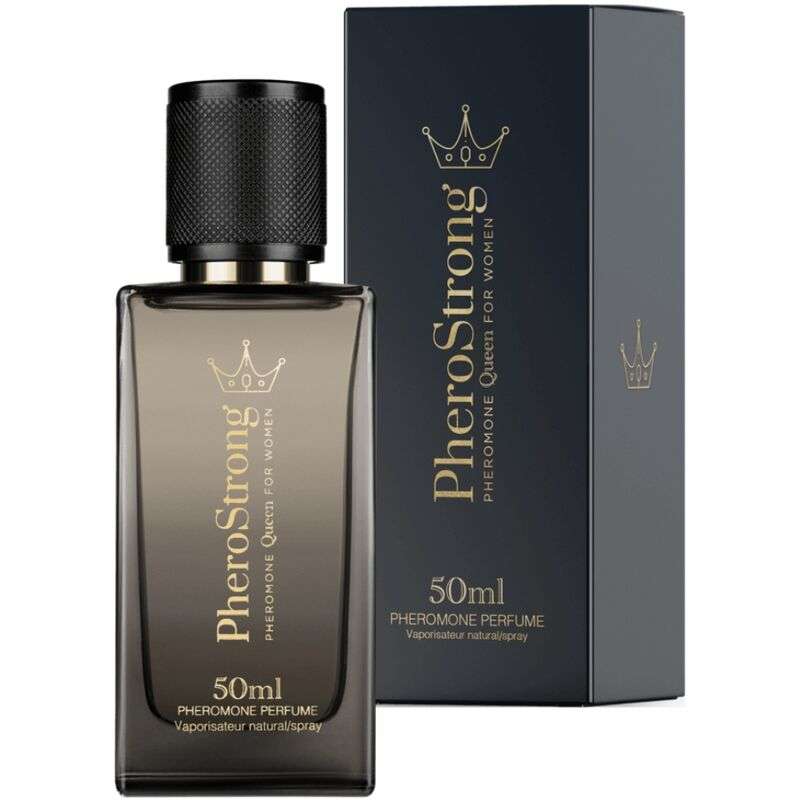 PHEROSTRONG - PHEROMONE PERFUME QUEEN FOR WOMAN 50 ML PHEROSTRONG - PHEROMONE PERFUME QUEEN FOR WOMAN 50 ML
