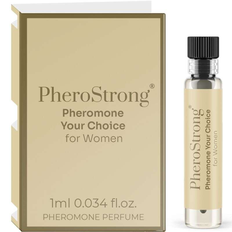 PHEROSTRONG - PHEROMONE PERFUME YOUR CHOICE FOR WOMEN 1 ML PHEROSTRONG - PHEROMONE PERFUME YOUR CHOICE FOR WOMEN 1 ML