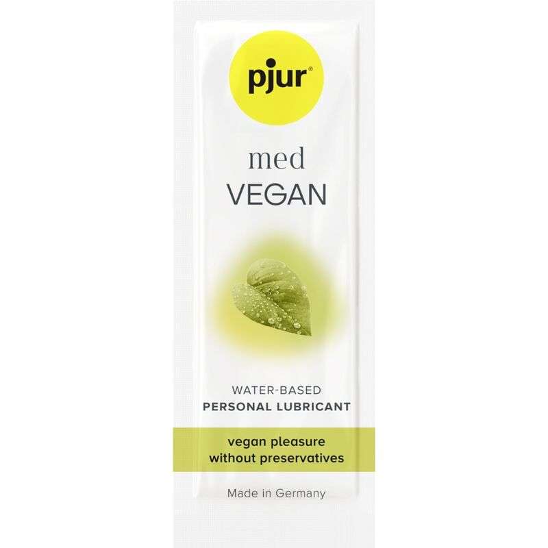PJUR - MED VEGAN GLIDE WATER BASED LUBRICANT 2 ML PJUR - MED VEGAN GLIDE WATER BASED LUBRICANT 2 ML