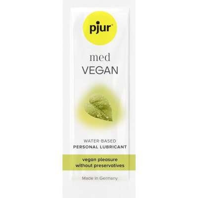 PJUR - MED VEGAN GLIDE WATER BASED LUBRICANT 2 ML