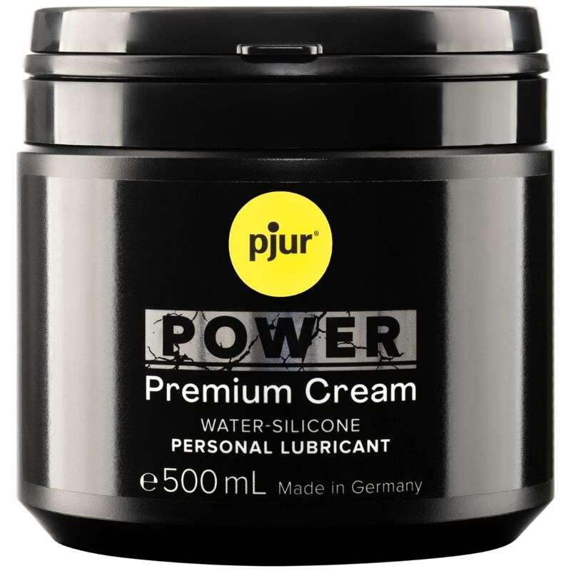 PJUR - POWER PREMIUM CREAM PERSONAL LUBRICANT 500 ML PJUR - POWER PREMIUM CREAM PERSONAL LUBRICANT 500 ML