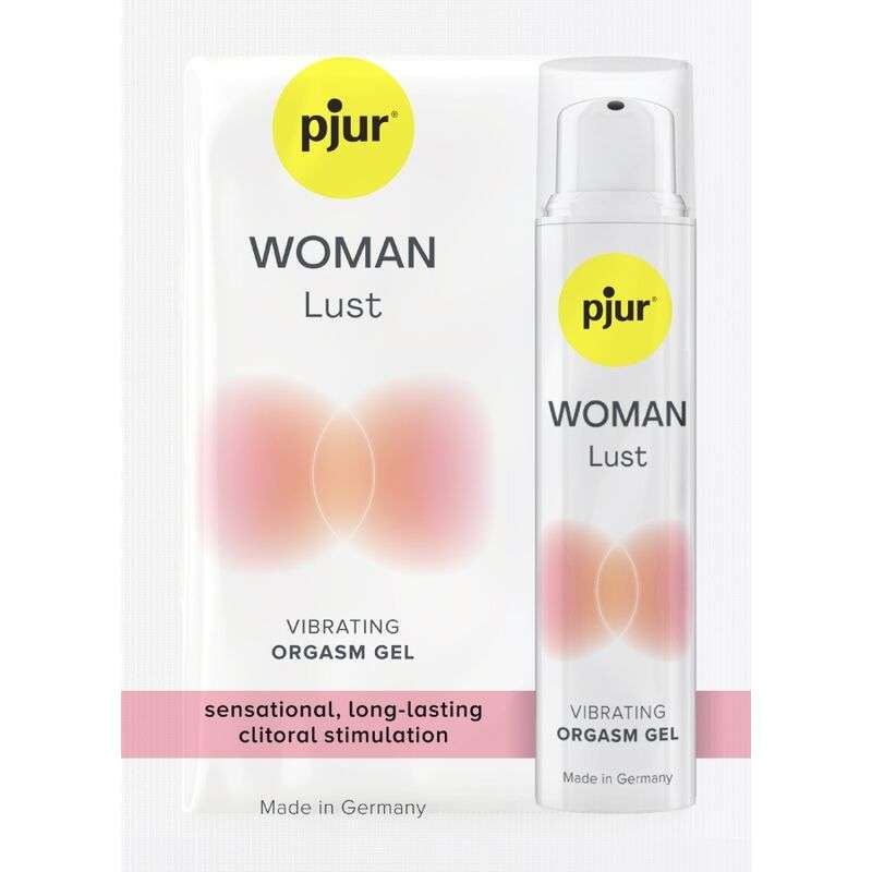 PJUR - WOMAN LUST VIBRATING GEL SINGLE DOSE FOR ORGASM 1.5 ML PJUR - WOMAN LUST VIBRATING GEL SINGLE DOSE FOR ORGASM 1.5 ML