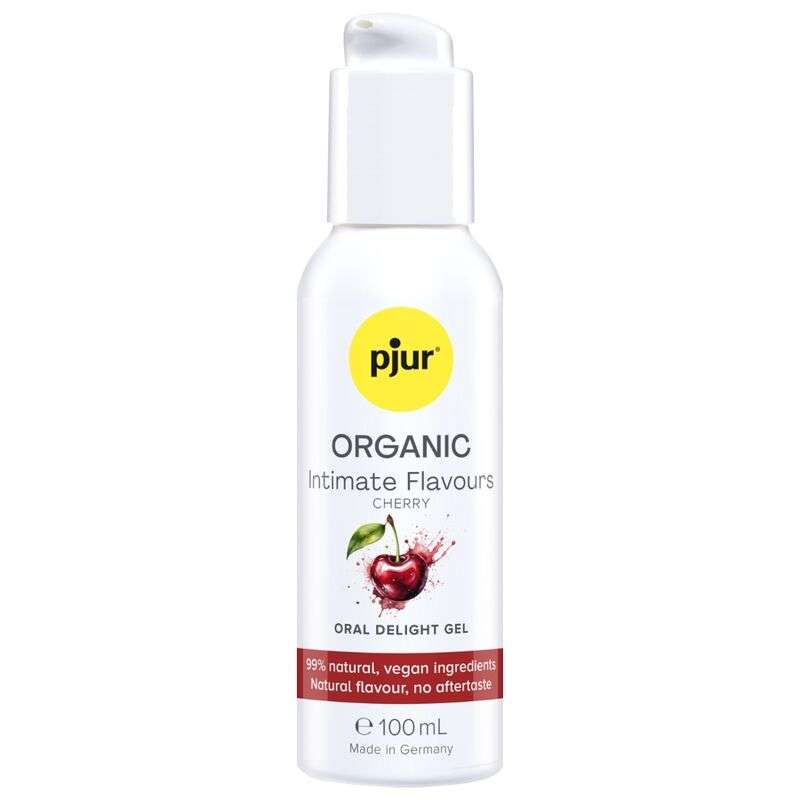 PJUR - Orgaaninen kirsikkaaromiltaan intiimigeeli suuseksiin 100 ml PJUR - Orgaaninen kirsikkaaromiltaan intiimigeeli suuseksiin 100 ml
