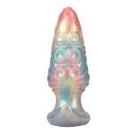 POWER MONSTERS - EBON LEVIATHAN TRICOLOR INFLATABLE FANTASY ANAL PLUG 18 CM