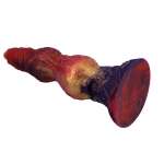 POWER MONSTERS - SAVAGE BEASTLORD TRICOLOR FANTASY SILICONE DILDO 24 CM Ø 5 CM
