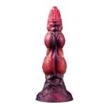 POWER MONSTERS - SAVAGE BEASTLORD TRICOLOR FANTASY SILICONE DILDO 24 CM Ø 5 CM