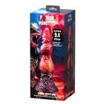POWER MONSTERS - SAVAGE BEASTLORD TRICOLOR FANTASY SILICONE DILDO 24 CM Ø 5 CM