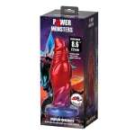 POWER MONSTERS - SHADOW BEHEMOTH BICOLOR INFLATABLE FANTASY SILICONE DILDO 22 CM Ø 5 CM