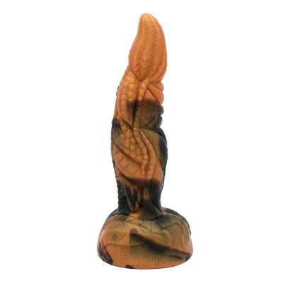POWER MONSTERS - TYRANNOSAURUS BICOLOR FANTASY SILICONE DILDO 20.5 CM Ø 5 CM