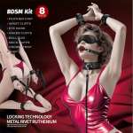 PRETTY LOVE - 8 PIECE BDSM KIT BLACK