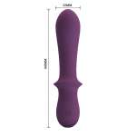PRETTY LOVE - ABIGAIL RECHARGEABLE VIBRATOR 10 FUNCTIONS PURPLE